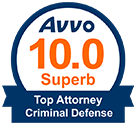 Avvo Top Attorney Criminal Defense 