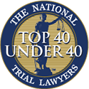 Top 40 Under 40 Badge 